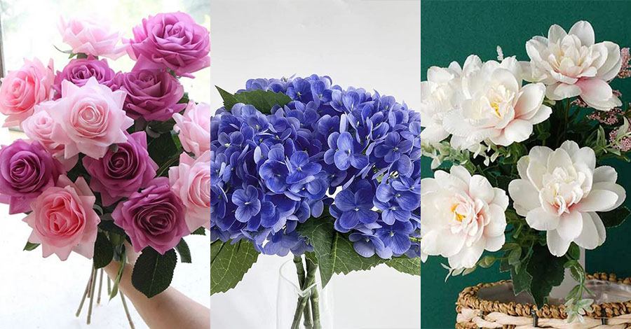 Artificial flowers from AliExpress: an elegant solution for decor