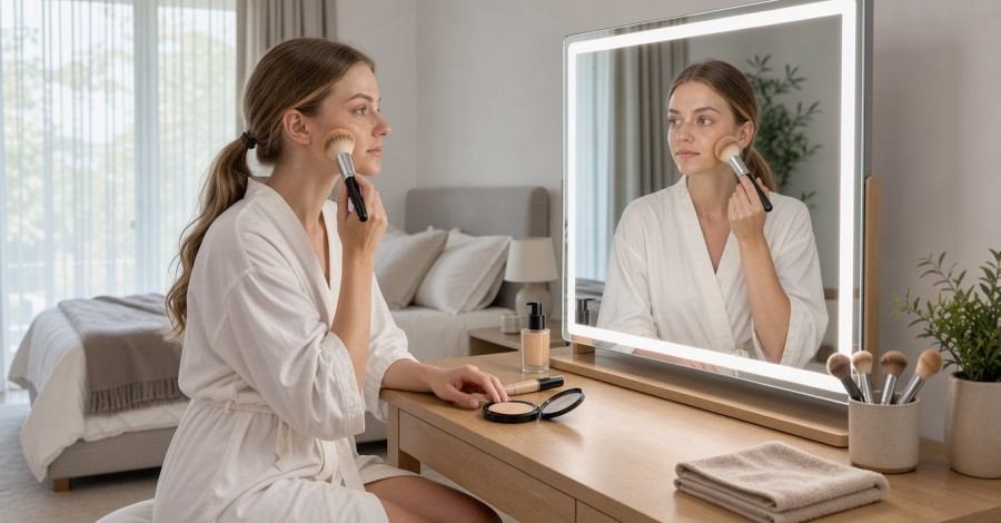 Lighted Makeup Mirrors from AliExpress: Desk, Pocket and Wall Picks