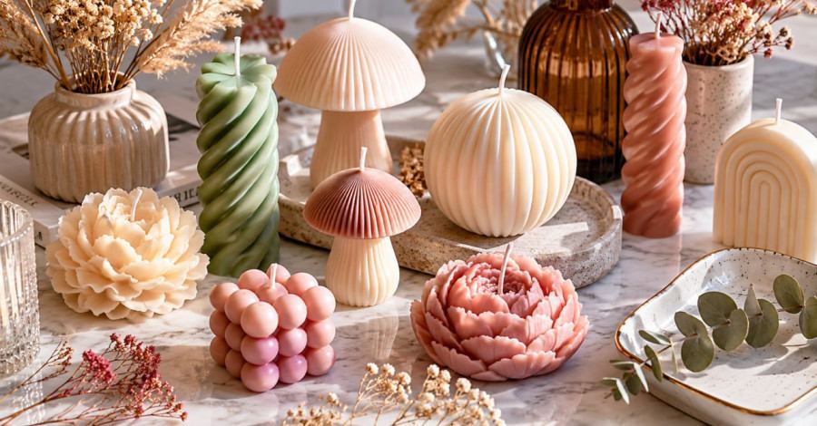AliExpress Home Candles—Scented, Decorative & Unique Shaped Options