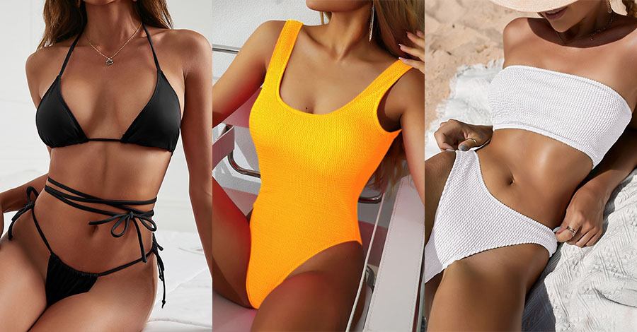 Fashion swimwear 2022: current styles and models from Aliexpress
